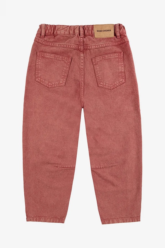 Băieți Bobo Choses jeans copii 225AC080 rosu