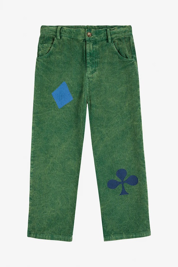 Детские джинсы Bobo Choses Bobo Joker 225AC084 зелёный AW25