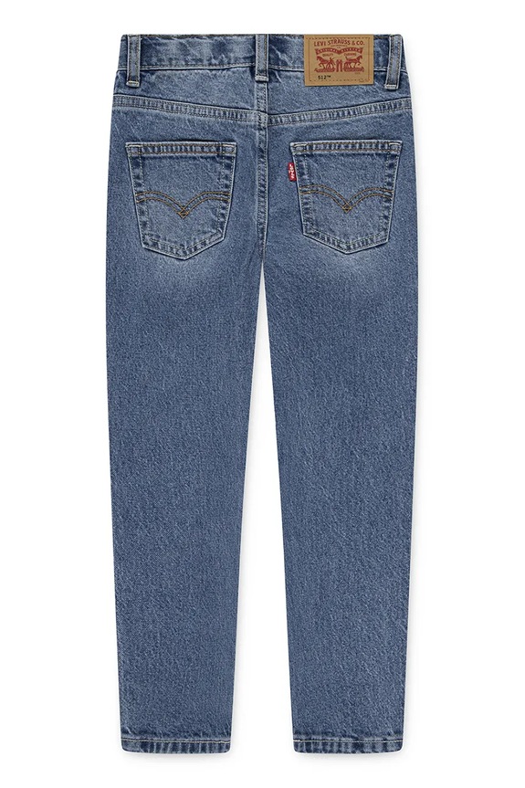 Levi's jeansy dziecięce 512 SLIM TAPER JEANS 8EL207 niebieski SS26