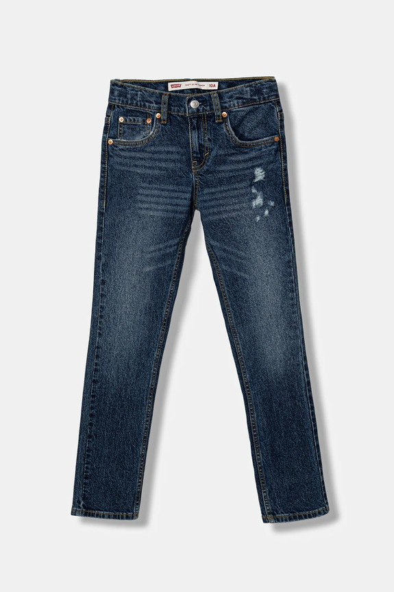 Dječje traperice Levi's 512 SLIM TAPER JEANS podesivo plava 9EL207