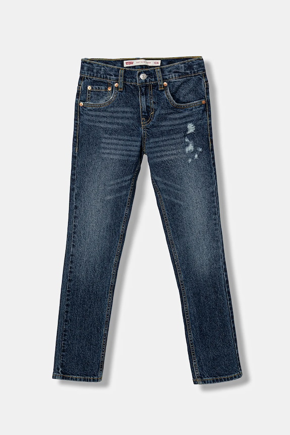 Dječje traperice Levi's 512 SLIM TAPER JEANS podesivo plava 9EL207