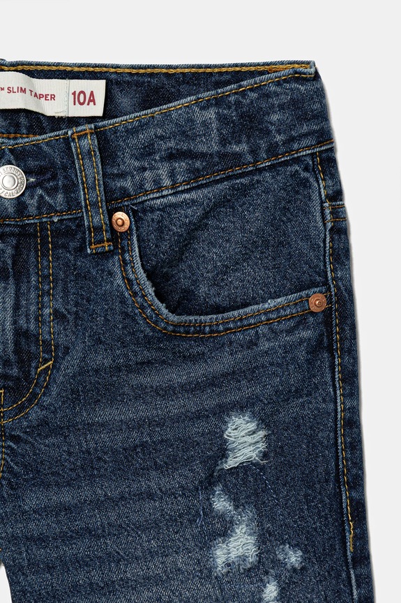 Dječaci Dječje traperice Levi's 512 SLIM TAPER JEANS 9EL207 plava