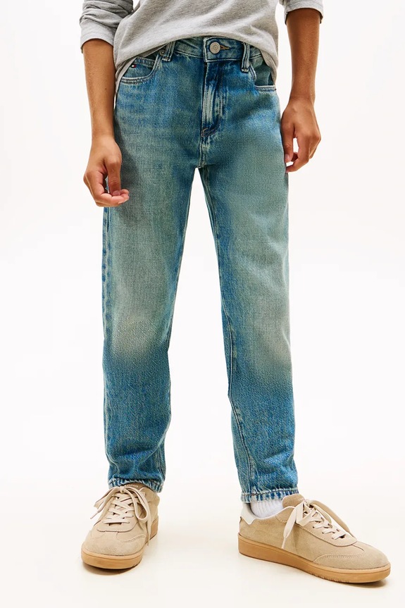 Chlapec Detské rifle Tommy Hilfiger MODERN STRAIGHT KB0KB09917.9BYA modrá