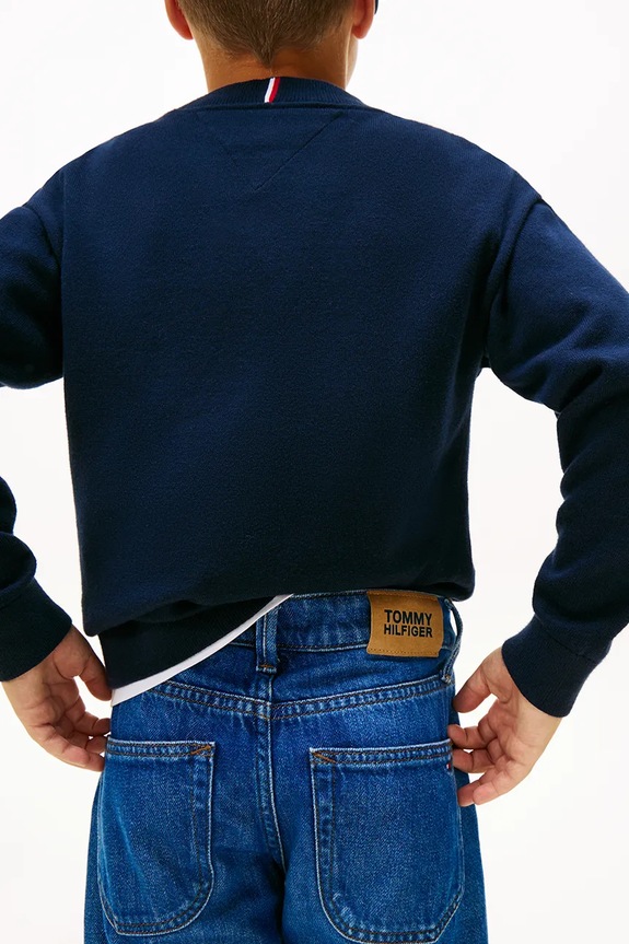 Tommy Hilfiger jeansy dziecięce MODERN STRAIGHT KB0KB09920.9BYA niebieski