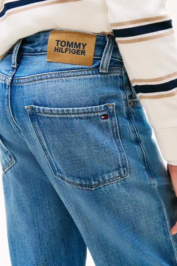 Tommy Hilfiger jeansy dziecięce SKATER niebieski KB0KB09923.9BYA