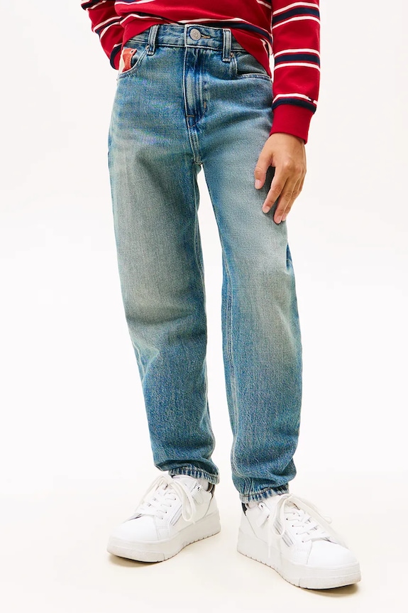 Băieți Tommy Hilfiger jeans copii ARCHIVE KB0KB10013.9BYA albastru