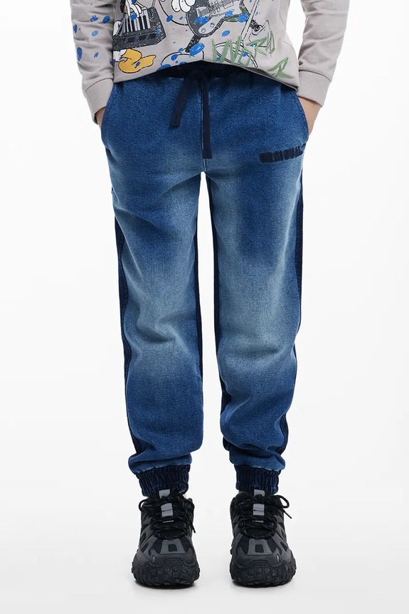 Desigual jeansy dziecięce 25WBDD02 niebieski