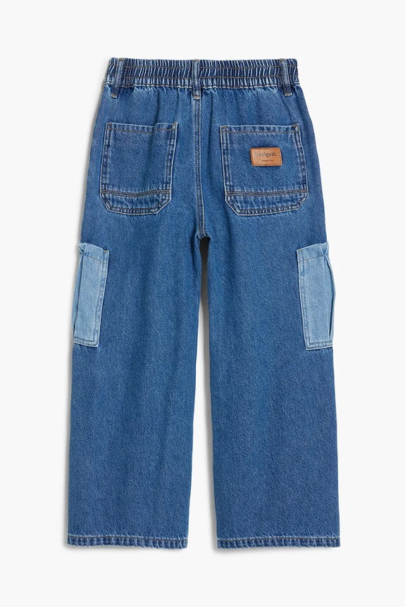 Desigual jeansy dziecięce 25WBDD03 niebieski AW25