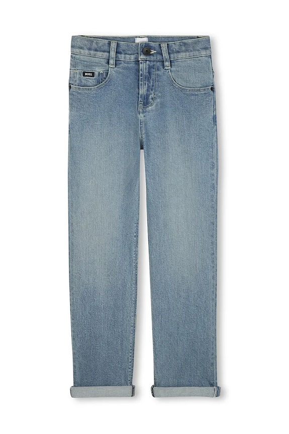 BOSS jeansy dziecięce J52308.162.174 niebieski AW25