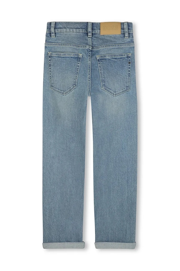 Chłopiec BOSS jeansy dziecięce J52308.162.174 niebieski