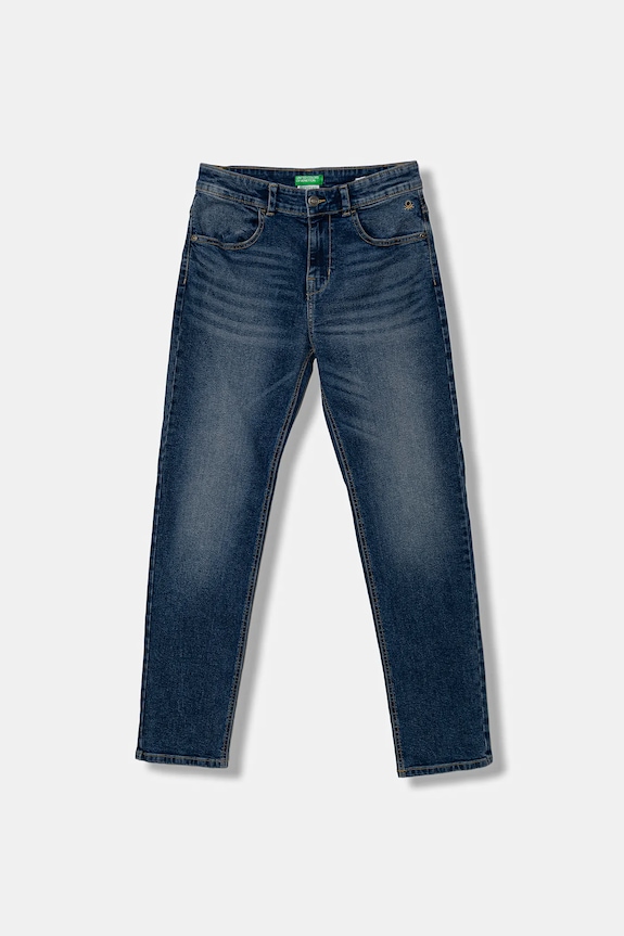 United Colors of Benetton jeans copii reglabil albastru 45ONCE02Y.G.Reprop.9BYA