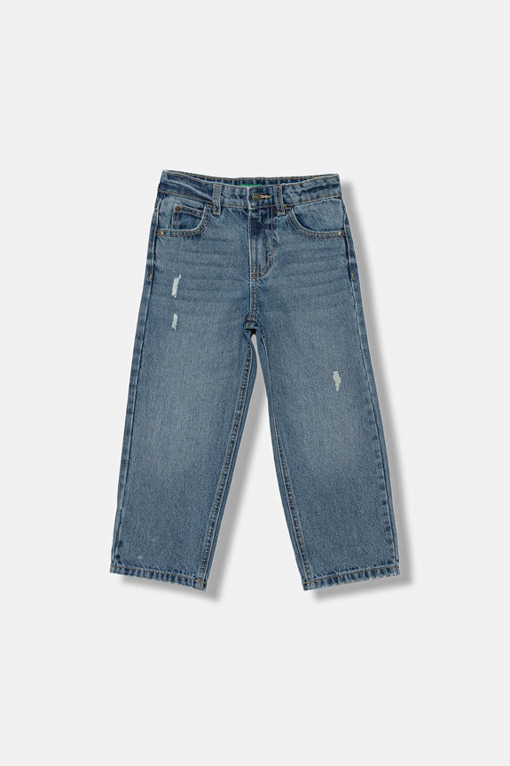 Παιδικά τζιν United Colors of Benetton Planet friendly μπλε 4AW7GE02R.P.seasonal