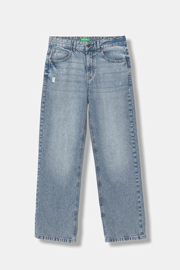 Παιδικά τζιν United Colors of Benetton Planet friendly μπλε 4DW2CE04J.G.seasonal