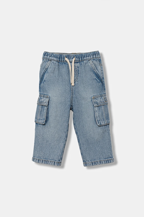 Παιδικά τζιν United Colors of Benetton Planet friendly μπλε 4KEHGF02N.P.seasonal