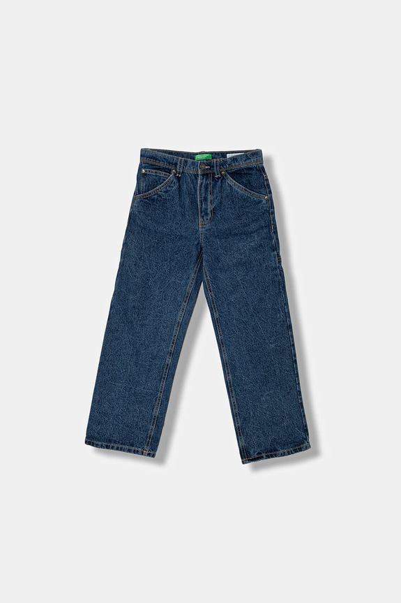 United Colors of Benetton jeansy dziecięce Planet friendly niebieski 4AW7CE03G.G.seasonal