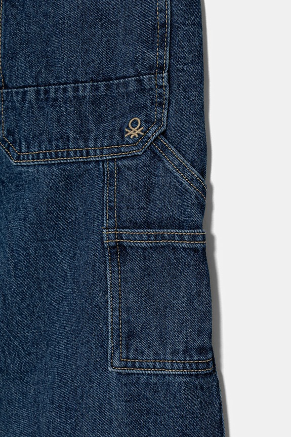 Chłopiec United Colors of Benetton jeansy dziecięce 4AW7CE03G.G.seasonal niebieski