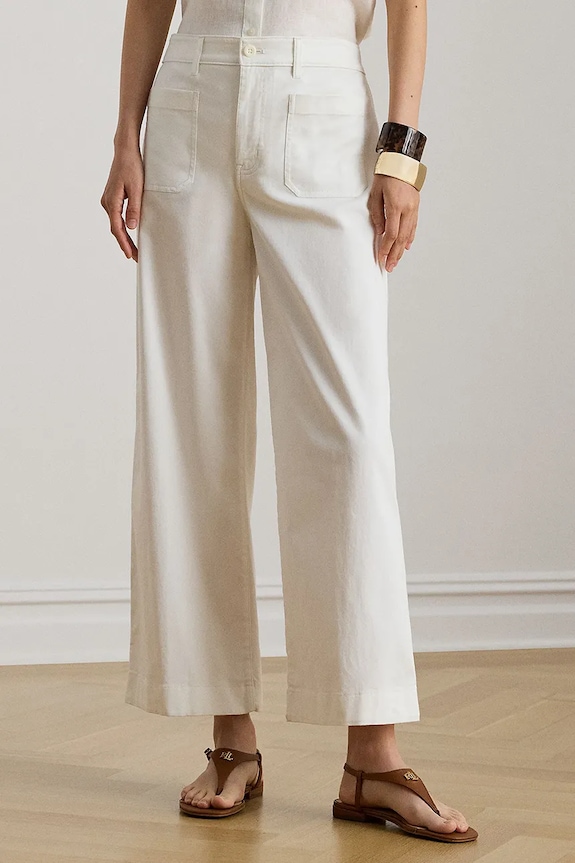 Lauren Ralph Lauren jeans alb 200973689