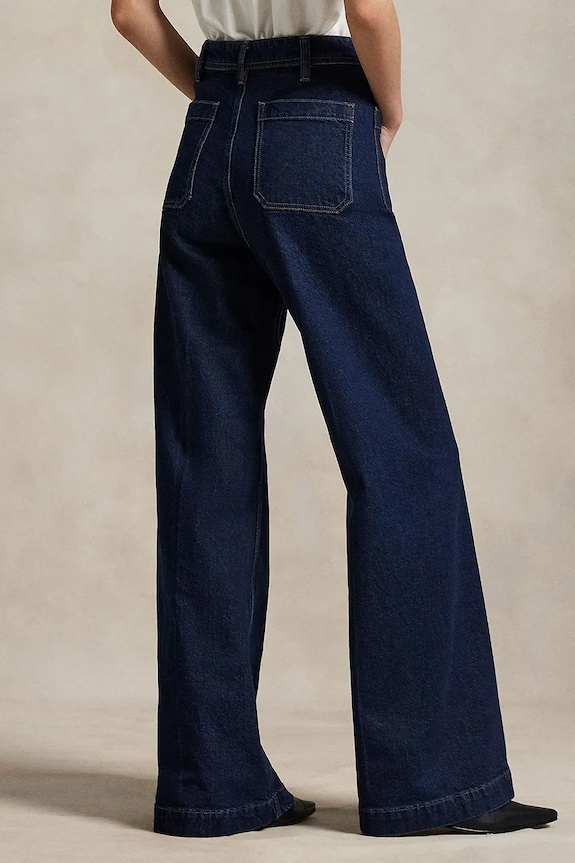 Polo Ralph Lauren jeansy 211977962 granatowy SS26