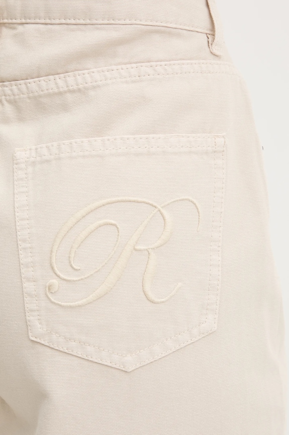 Rotate cotton trousers beige 1142981763