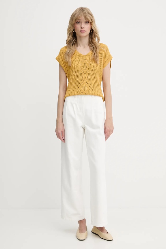 Morgan jeans PKABI bianco SS25