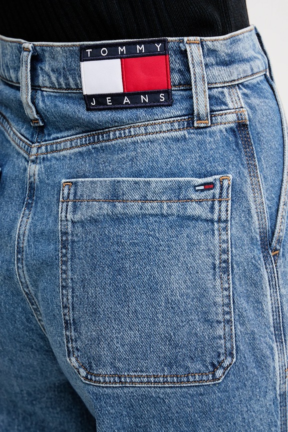 Rifle Tommy Jeans modrá DW0DW20479