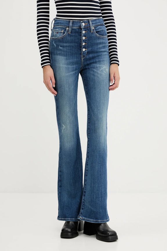 Tommy Jeans jeansy Planet friendly niebieski DW0DW21380