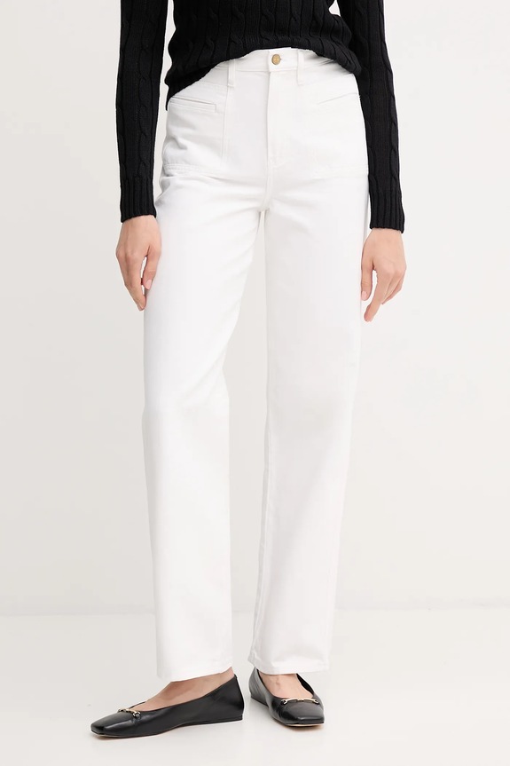 Tommy Hilfiger jeansy Planet friendly biały WW0WW45677