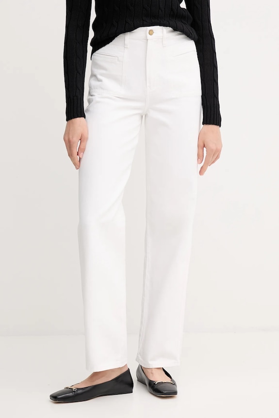 Tommy Hilfiger jeansy Planet friendly biały WW0WW45677