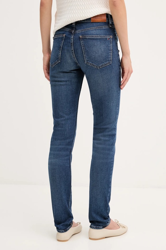 Oblačila Kavbojke Tommy Hilfiger WW0WW45684 mornarsko modra