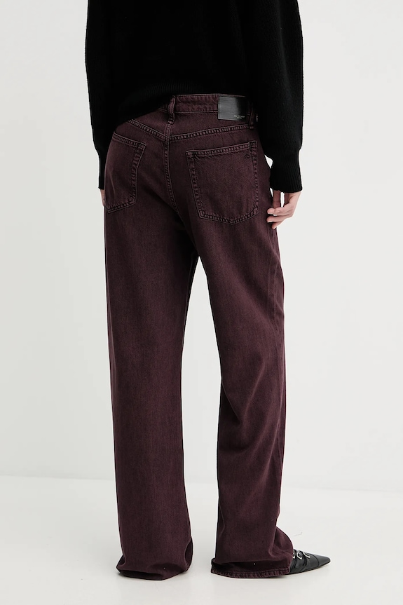 Ruházat Rag & Bone farmer WDD25P1004FWBA burgundia