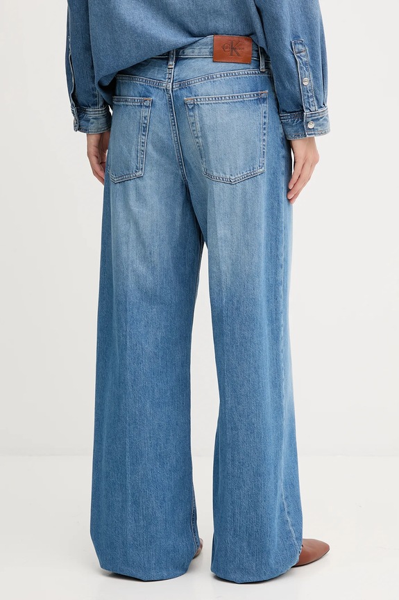Oblečení Džíny Calvin Klein Jeans LV047C727G modrá