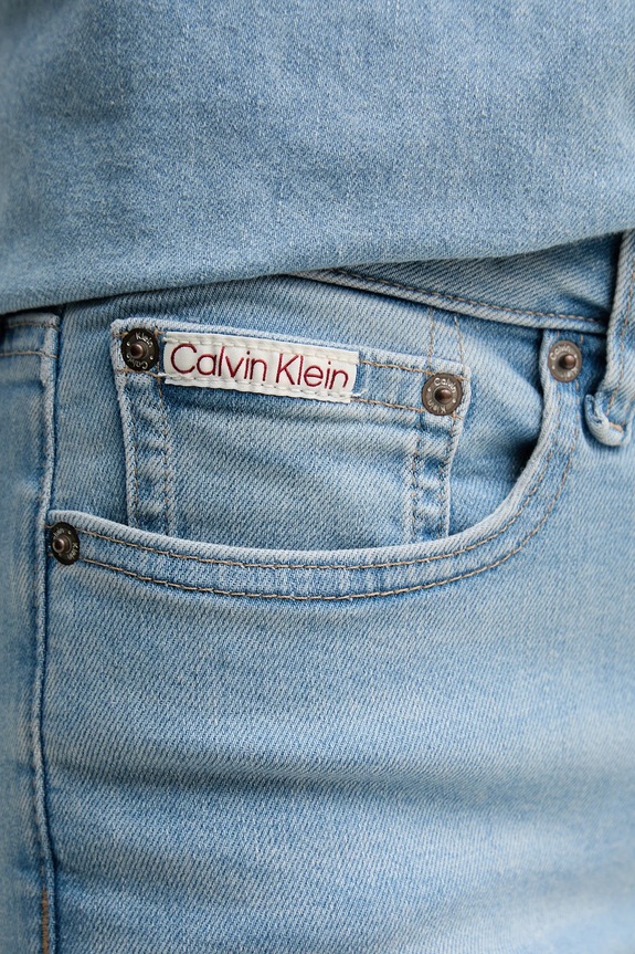 Džíny Calvin Klein Jeans LV047C776G modrá