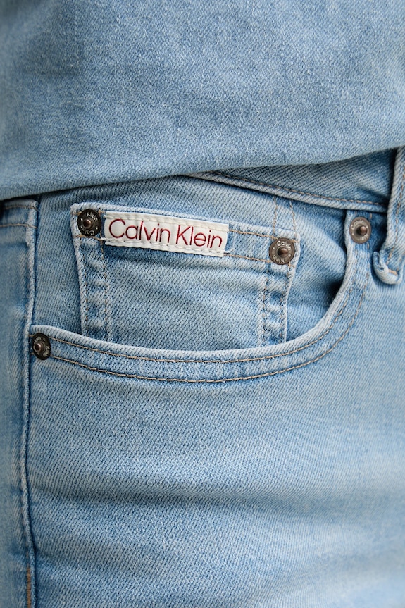 Džíny Calvin Klein Jeans LV047C776G modrá