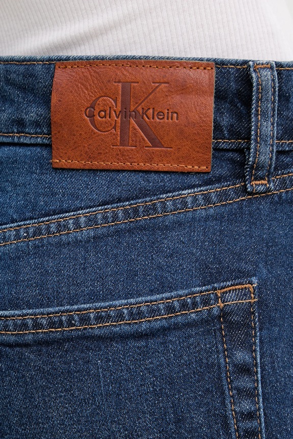 Τζιν παντελόνι Calvin Klein Jeans σκούρο μπλε LV047C778G