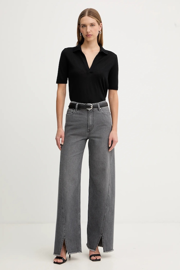 Джинсы Simona Corsellini A25CPPAT0601 серый AW25