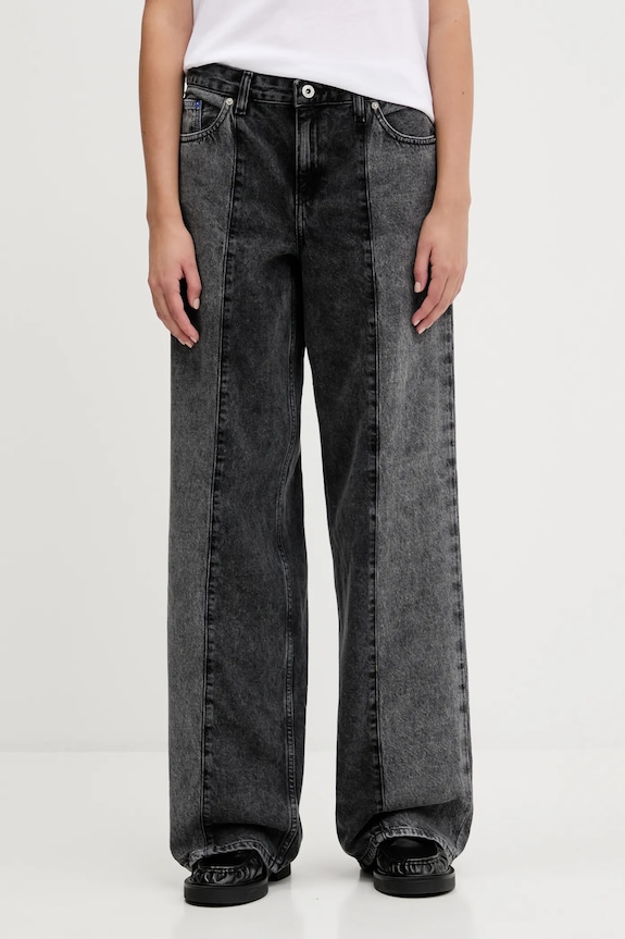 Kavbojke Karl Lagerfeld Jeans črna A3W10070