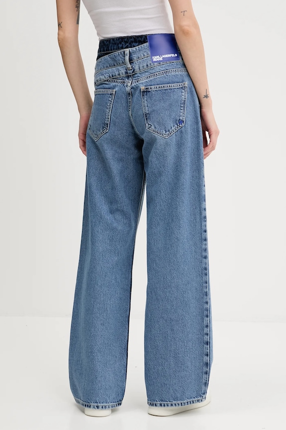 Odjeća Traperice Karl Lagerfeld Jeans A3W10072 plava