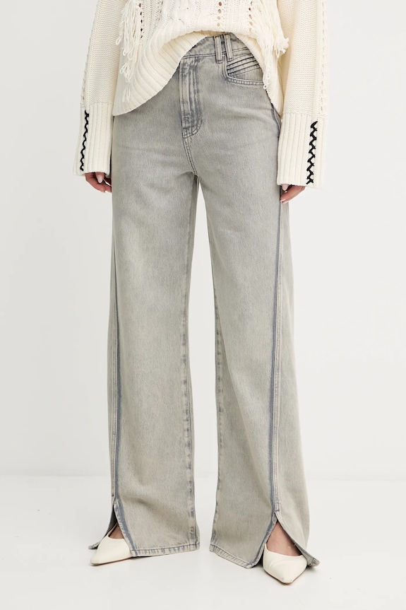 Τζιν παντελόνι BOSS Orange Dalessandra γκρί 50542436