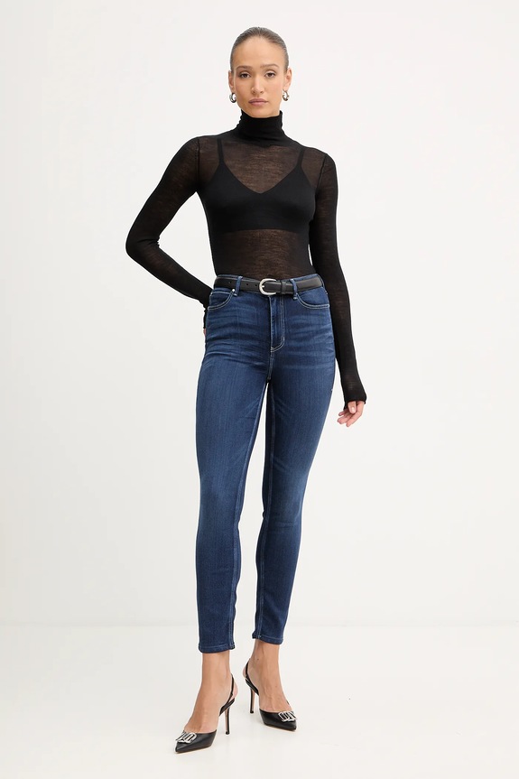 Guess jeansy 1981 W5YA46.D0782 granatowy AW25