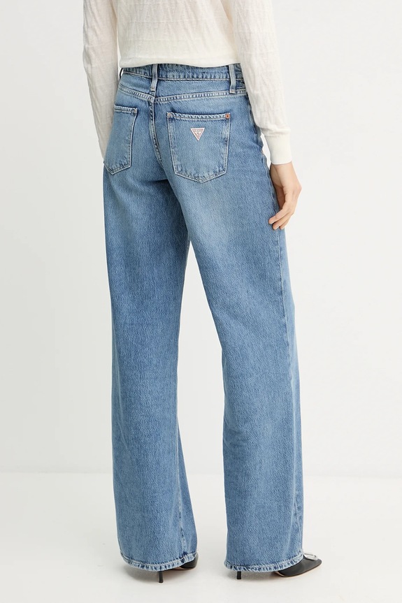 Odzież Guess jeansy W5YA96.D5QKB granatowy
