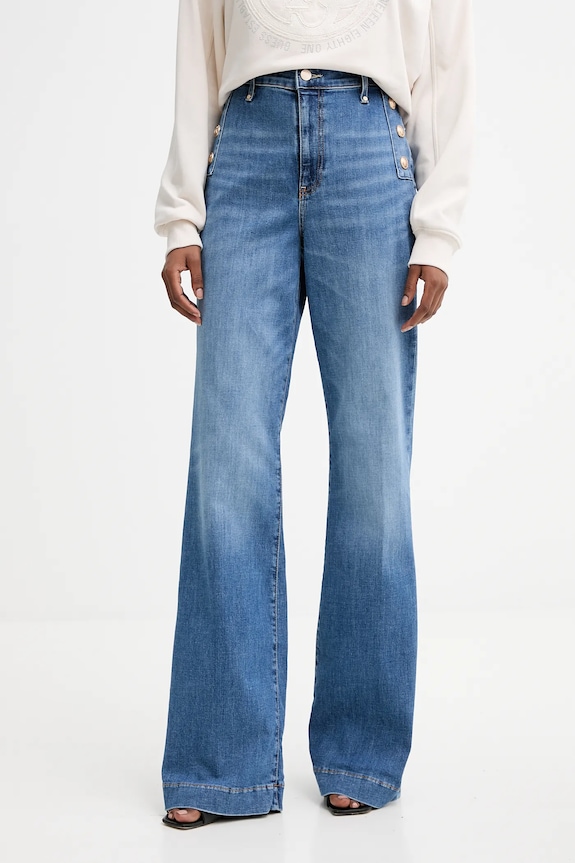 Guess jeansy NEW FAYE niebieski W5GA0P.D5Q01