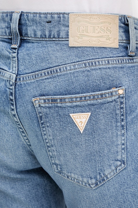 Τζιν παντελόνι Guess NICKY μπλε W5YA0R.D5QP2