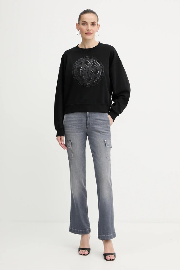 Τζιν παντελόνι Guess W5YA1B.D5QO1 γκρί AW25