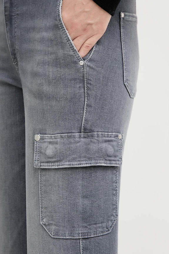 Τζιν παντελόνι Guess γκρί W5YA1B.D5QO1