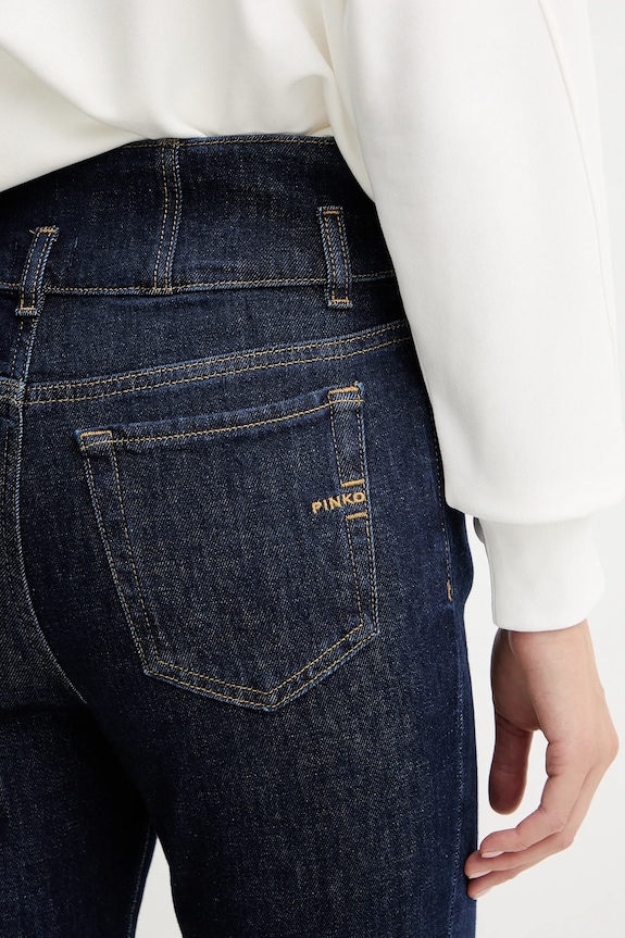 Pinko jeansy granatowy 105718.A2UP