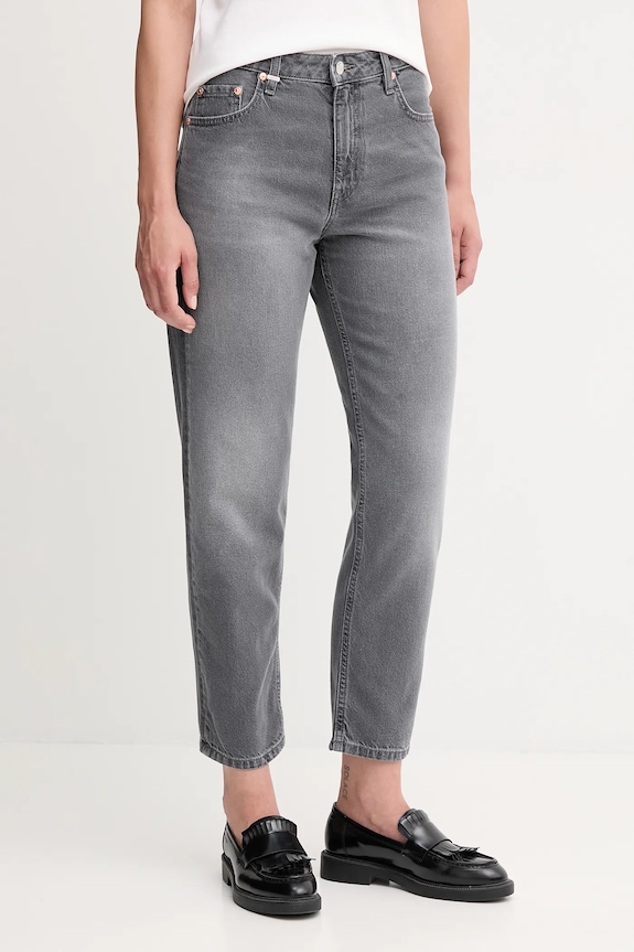 United Colors of Benetton jeans Planet friendly gri 4OHWDF02Z