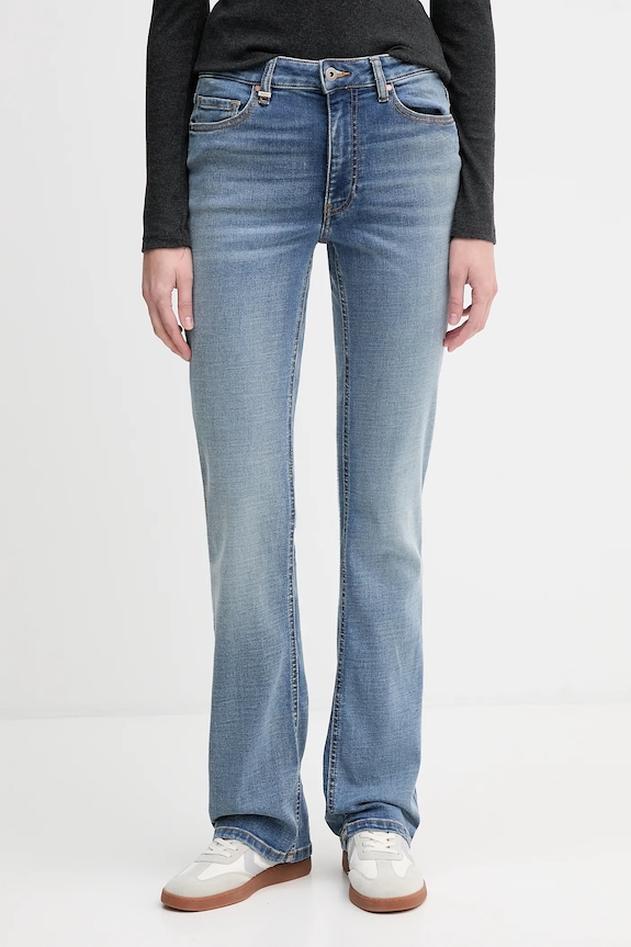 United Colors of Benetton jeansy bootcut Planet friendly niebieski 4IMHDE00G
