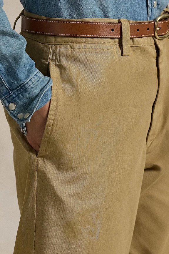 Polo Ralph Lauren jeansy Str Lg Chino Full Length Flat zielony 211967729