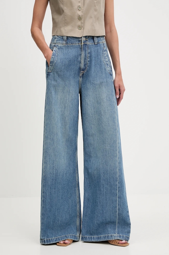 Pepe Jeans blugi Planet friendly albastru PL205083