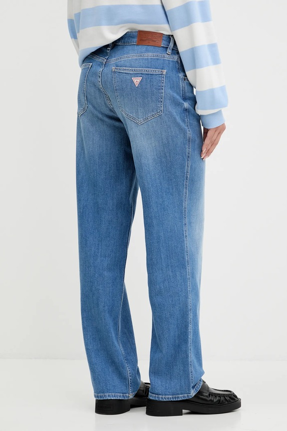 Ρούχα Τζιν παντελόνι Guess Jeans W5YA0I.D0022 μπλε